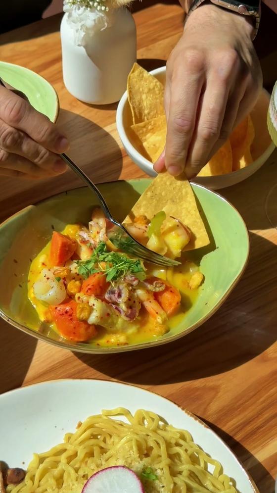 Seafood Ceviche at VOX Kitchen